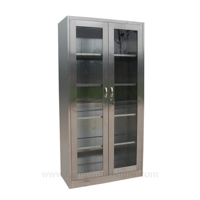 stainless steel kabinet tempat penyimpanan