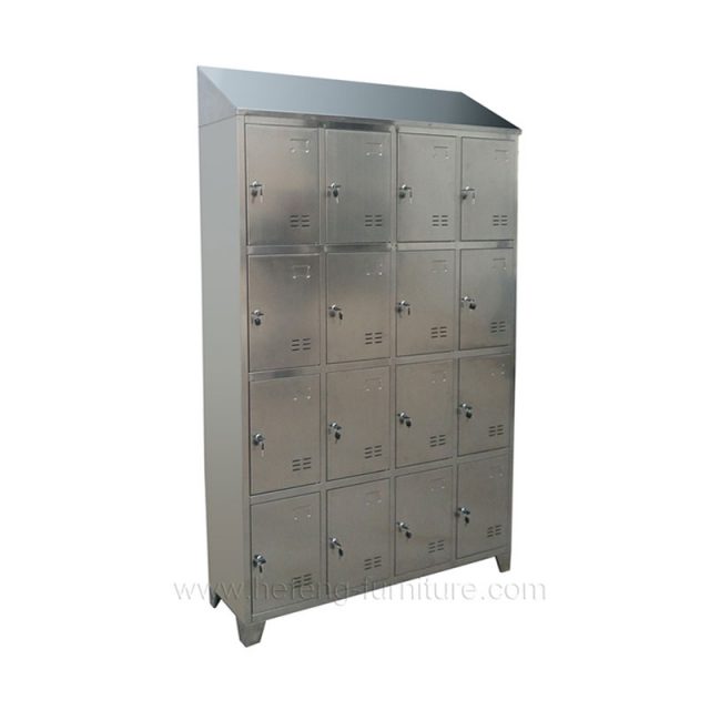 16 pintu loker stainless steel