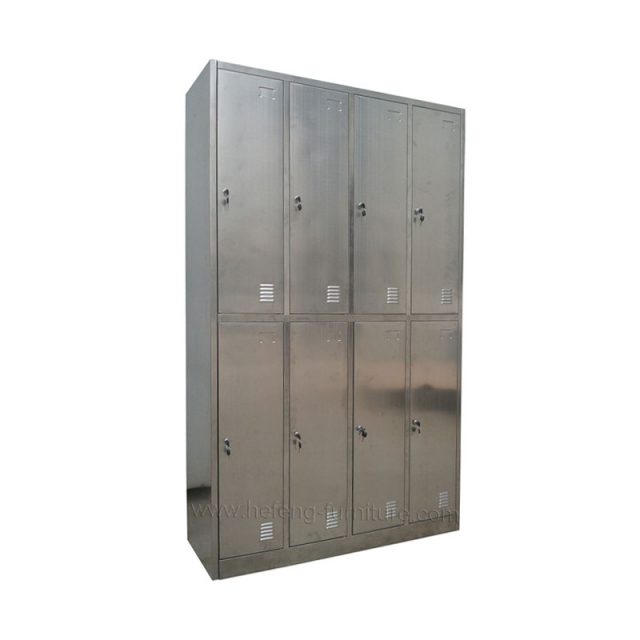 8 pintu loker stainless steel
